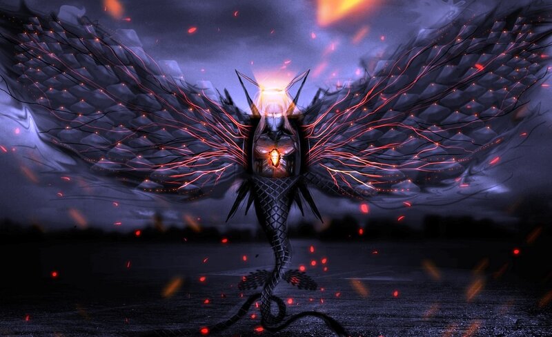 Winged Serpent Creature
