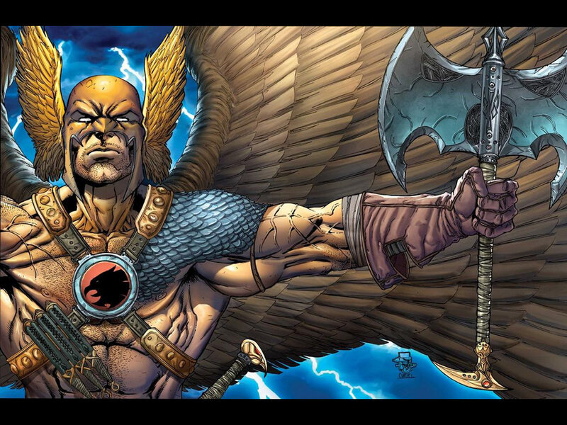 Winged Warrior with Axe