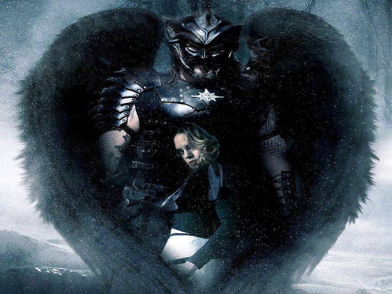Winged Warrior with Woman