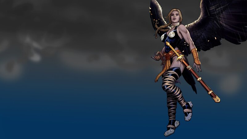 Winged Warrior Woman