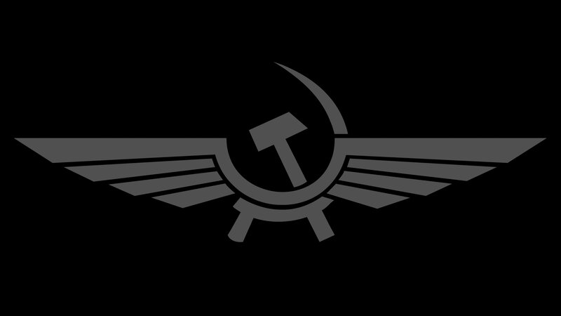 Wings with Hammer and Sickle