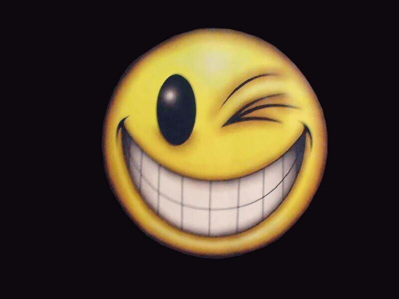 winking smiley face emoji