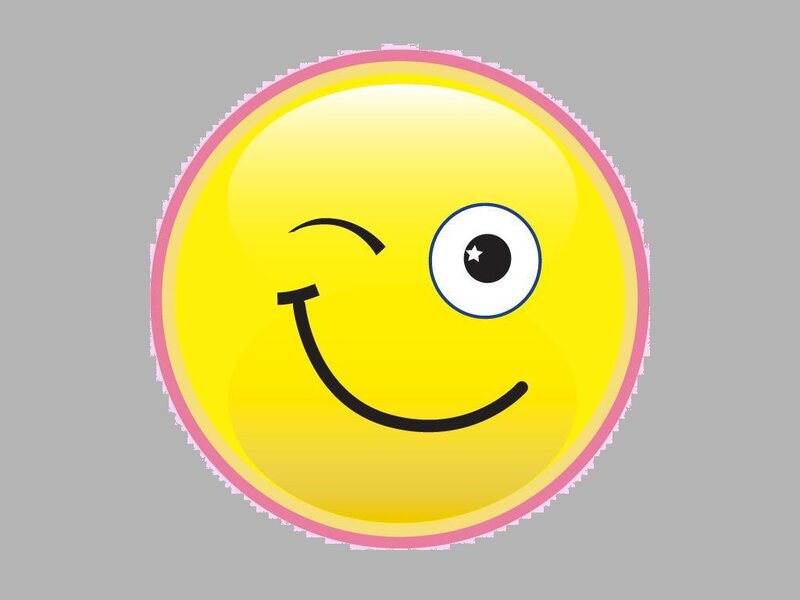 Winking Yellow Emoji