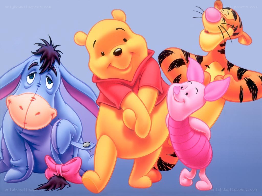 Winnie the Pooh and friends