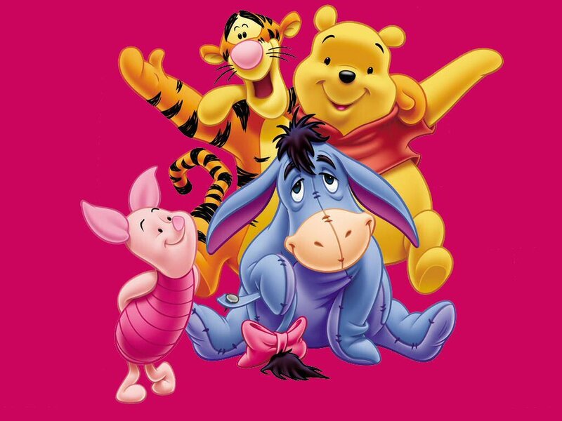 Winnie the Pooh and friends