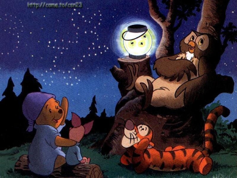 Winnie the Pooh and Friends — Blue, Calm