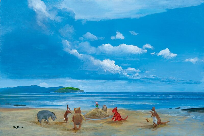 Winnie the Pooh and Friends — Blue, Serene