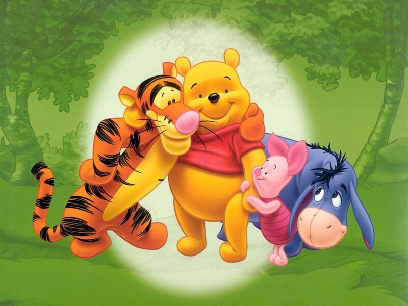 Winnie the Pooh and Friends — Green, Happy, Afternoon