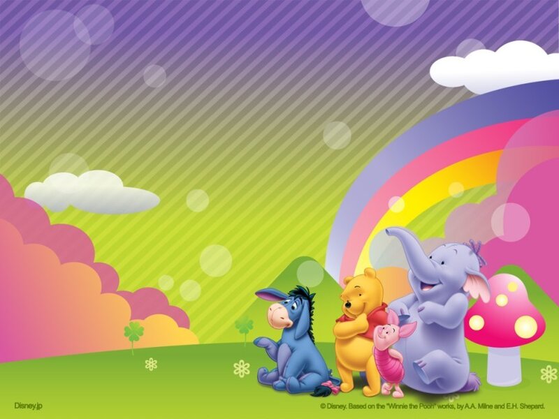 Winnie the Pooh and Friends — Green