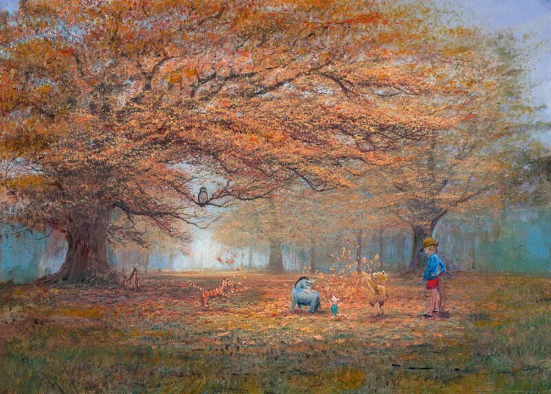 Winnie the Pooh and Friends — Orange, Serene