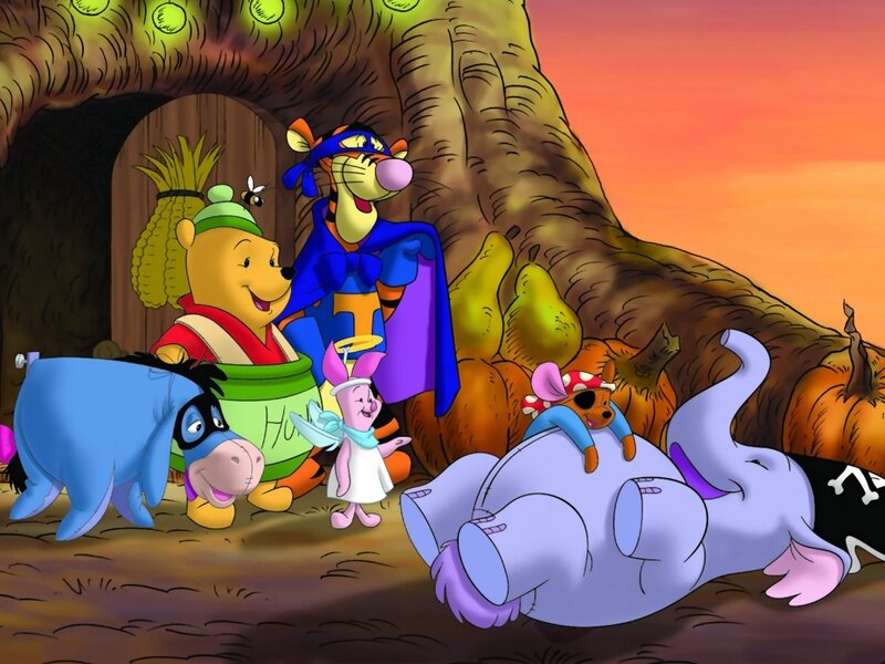 Winnie the Pooh and Friends — Orange