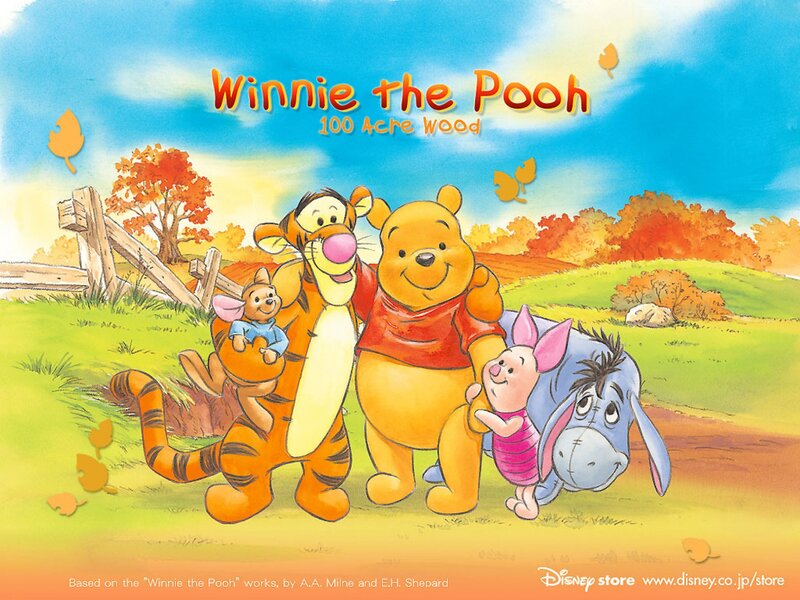 Winnie the Pooh and Friends — Yellow, Cheerful, Autumn
