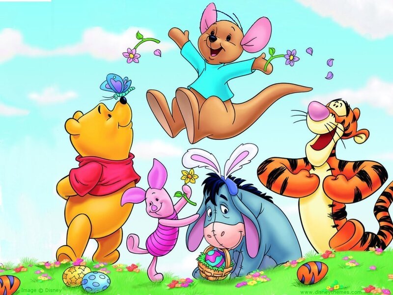 Winnie the Pooh and Friends — Yellow, Joyful, Spring