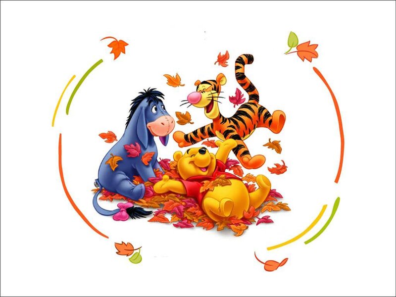 Winnie the Pooh and Friends — Yellow, Playful, Autumn