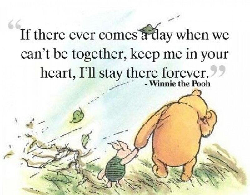 Winnie the Pooh and Piglet — Yellow, Sentimental