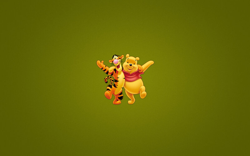 Winnie the Pooh and Tigger