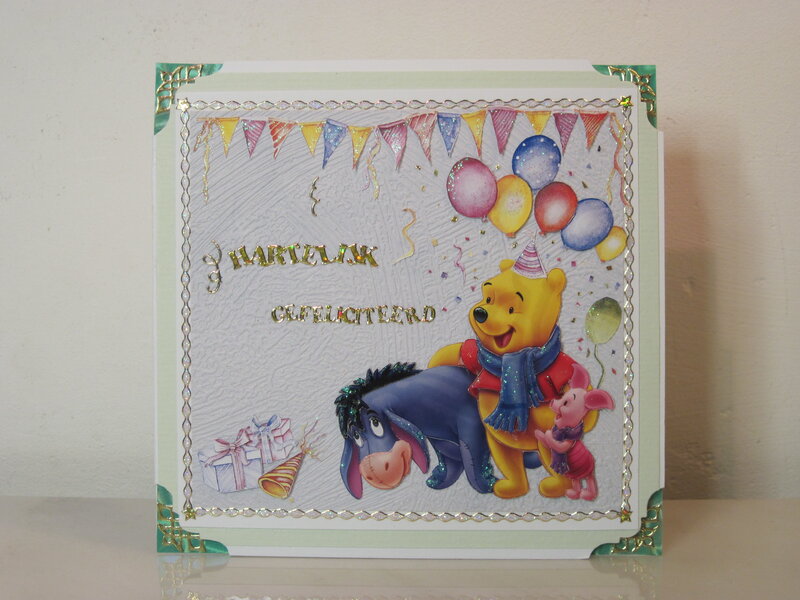 Winnie the Pooh birthday card