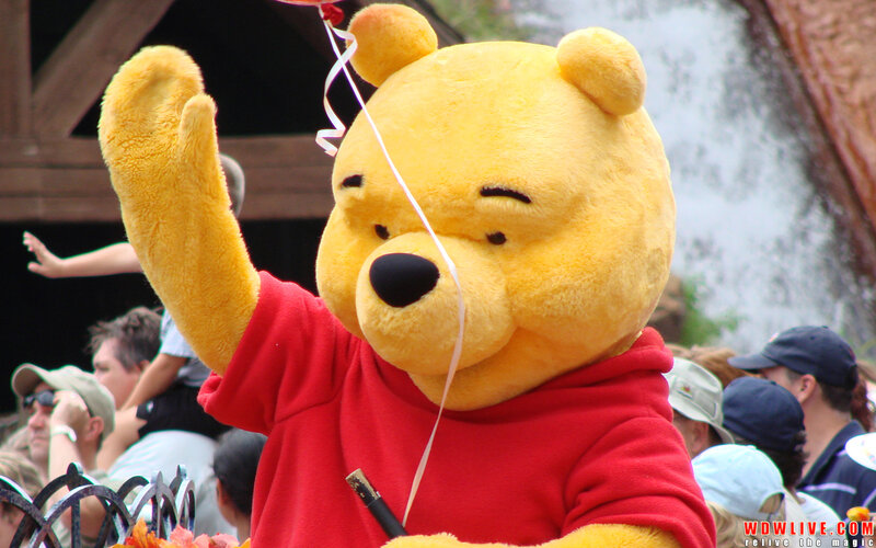 Winnie the Pooh Character — Yellow
