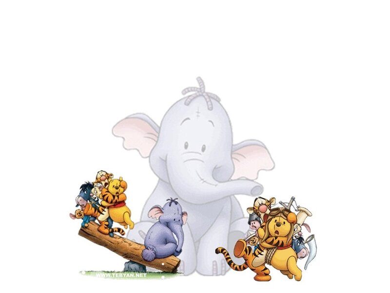 Winnie the Pooh Characters — Yellow