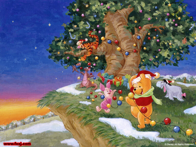Winnie the Pooh Christmas decoration