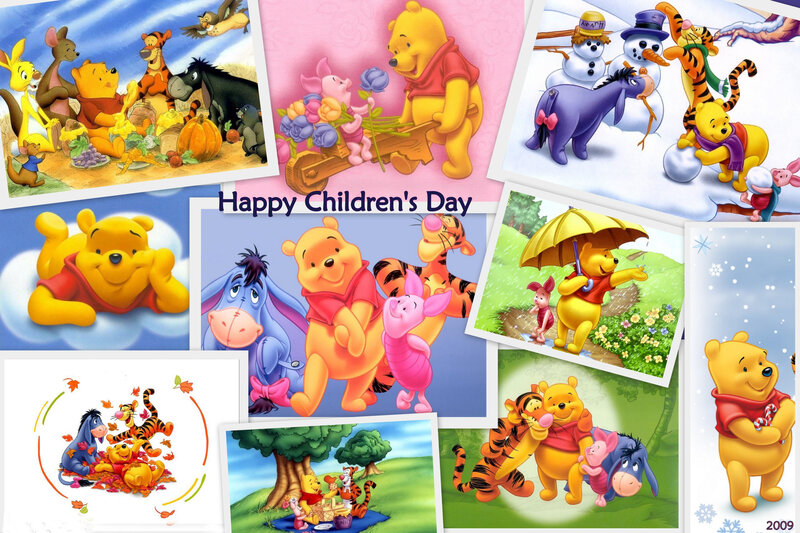 Winnie the Pooh collage