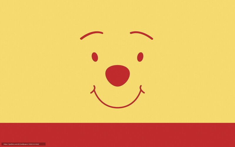 Winnie the Pooh Face — Yellow