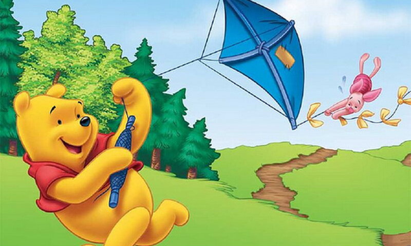 Winnie the Pooh Flying