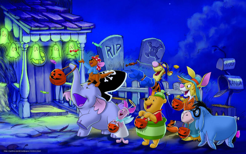 Winnie the Pooh Halloween adventure