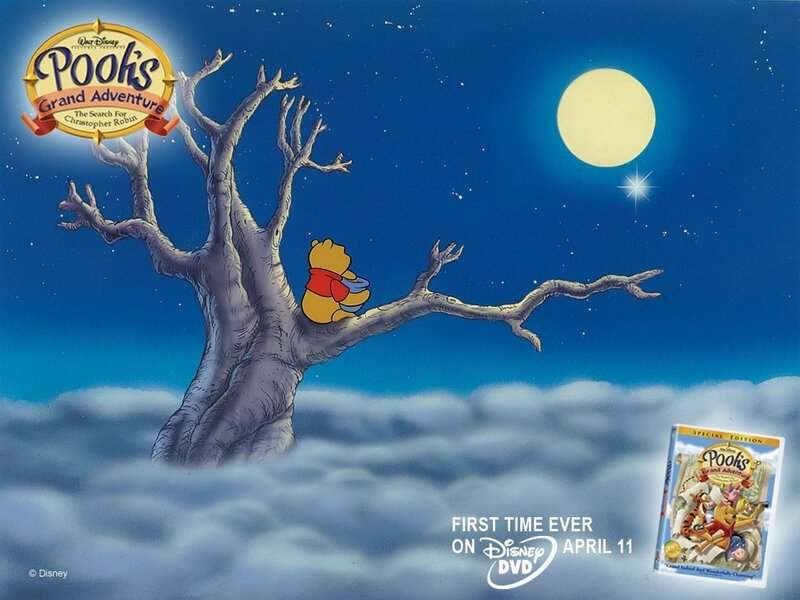 Winnie the Pooh in Tree
