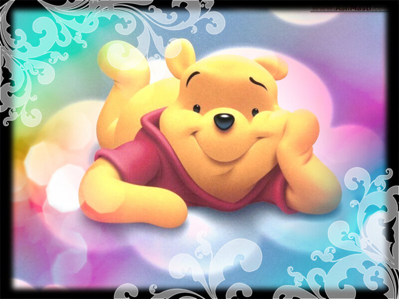 Winnie the Pooh Lying Down