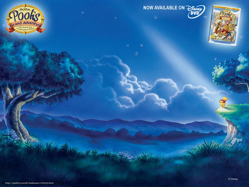 Winnie the Pooh on a Cliff