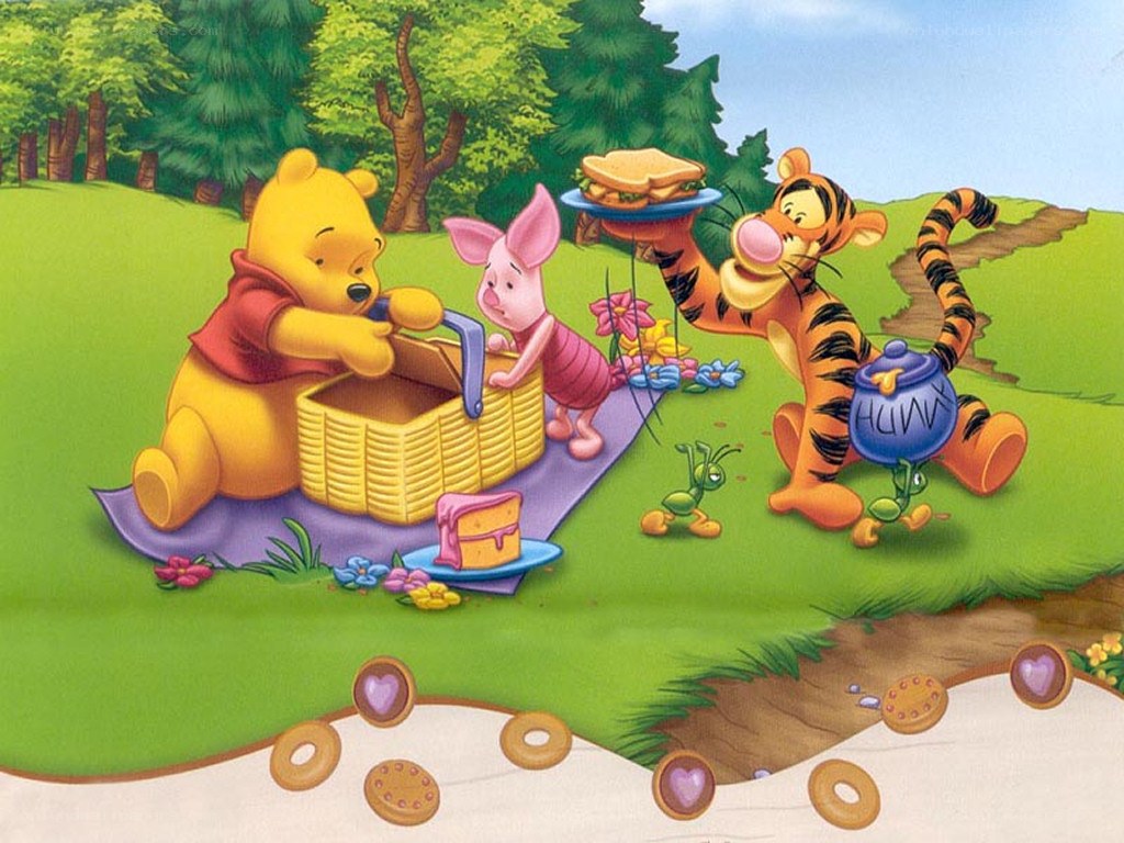 Winnie the Pooh picnic