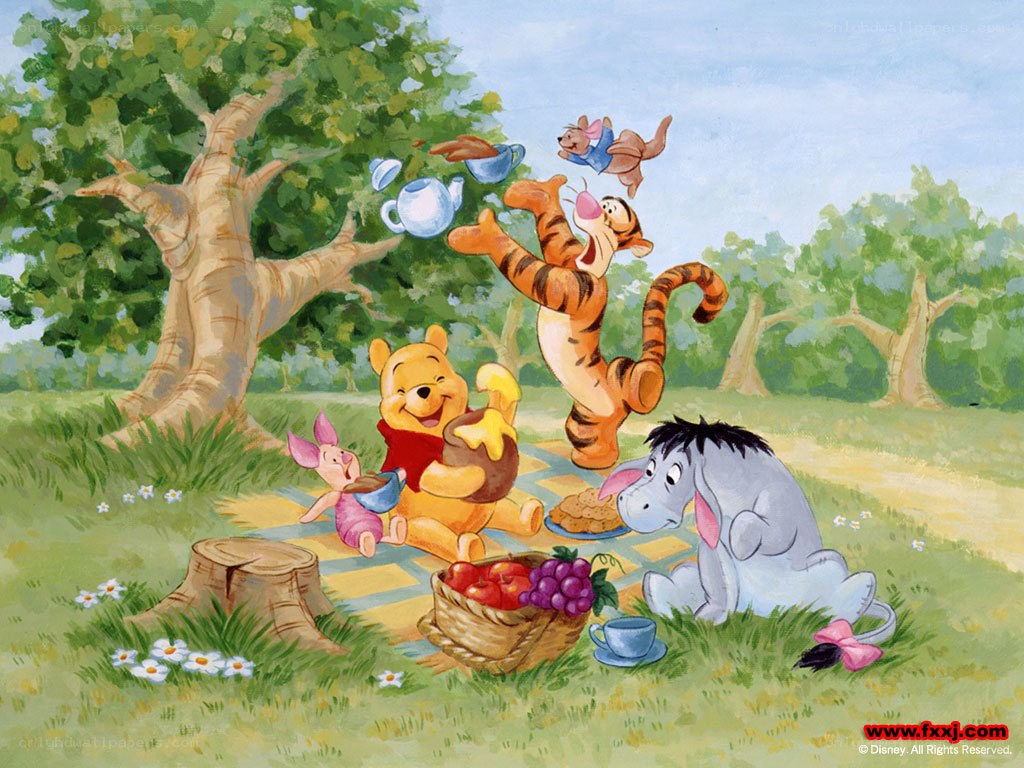 Winnie the Pooh picnic