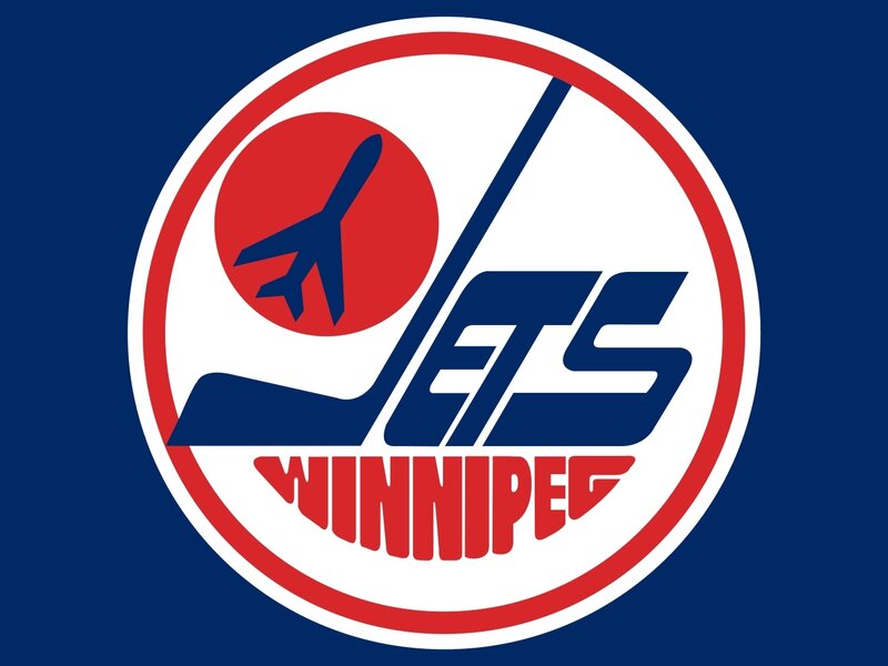 Winnipeg Jets Logo — Blue, Bold