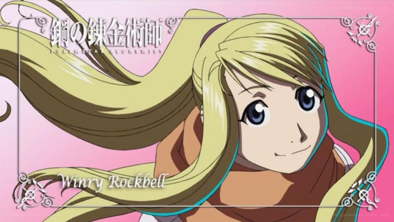 Winry Rockbell character art