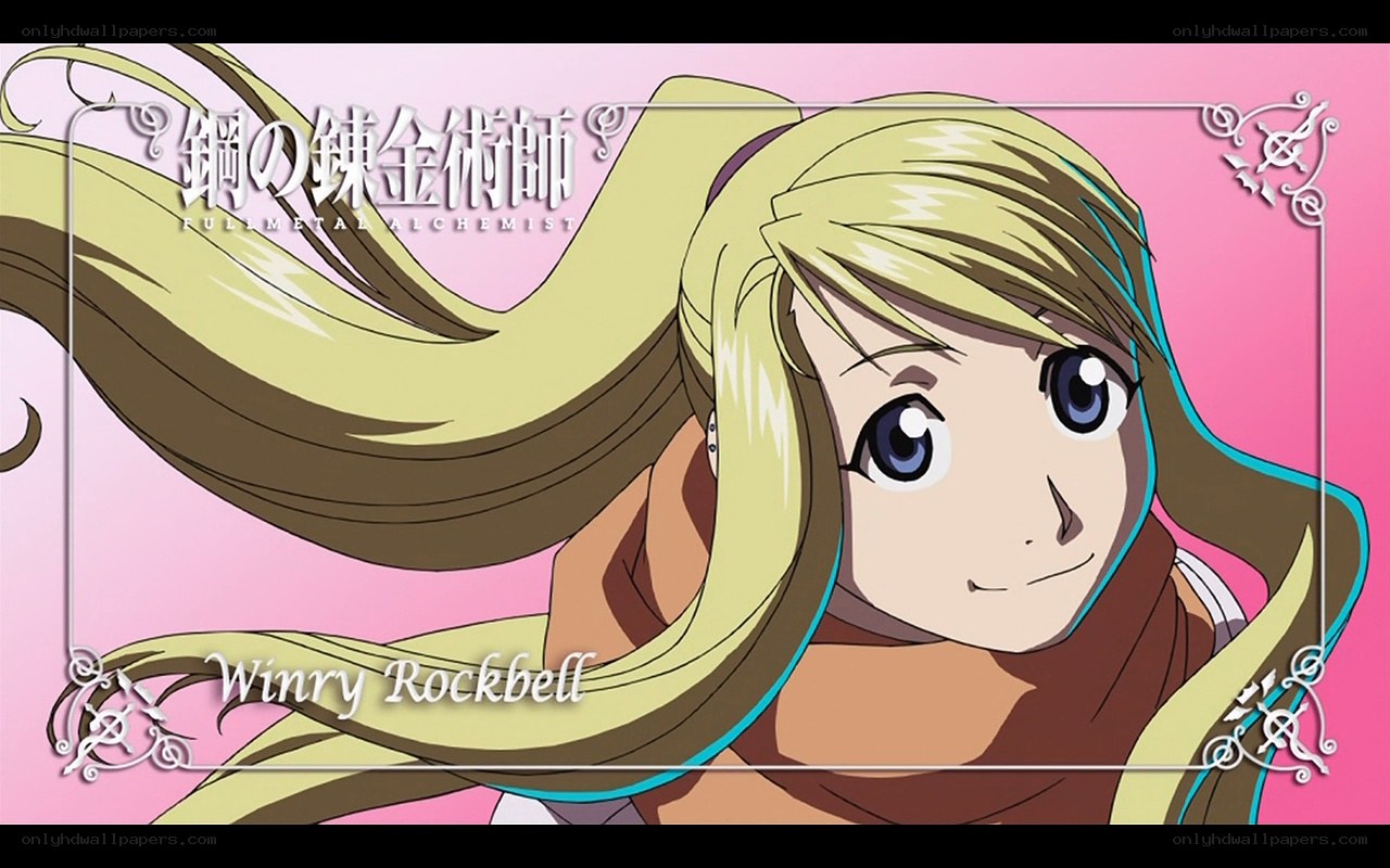 Winry Rockbell character art