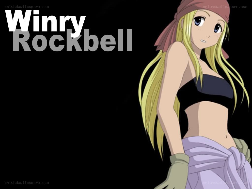 Winry Rockbell character art