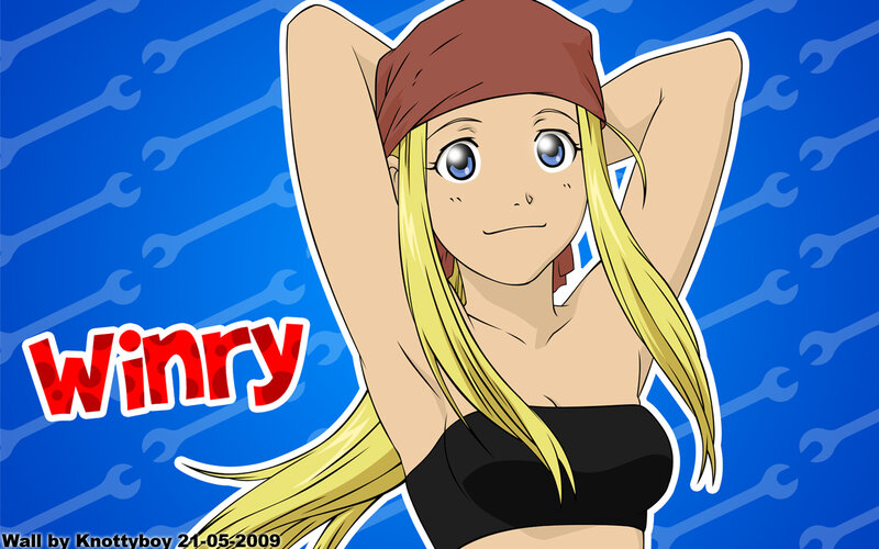 Winry Rockbell character art