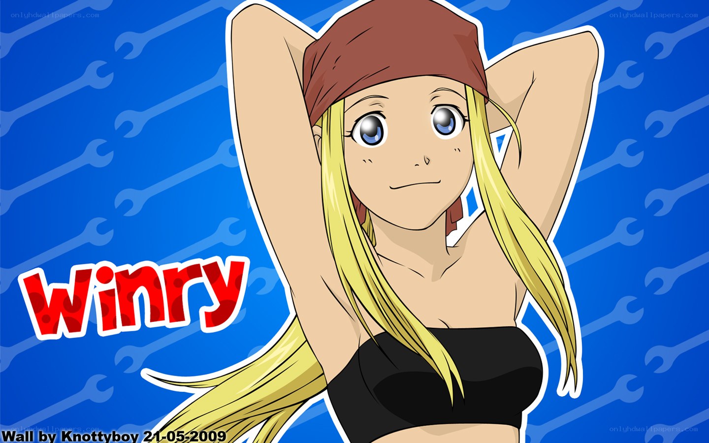 Winry Rockbell character art