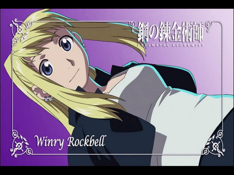 Winry Rockbell from Fullmetal Alchemist