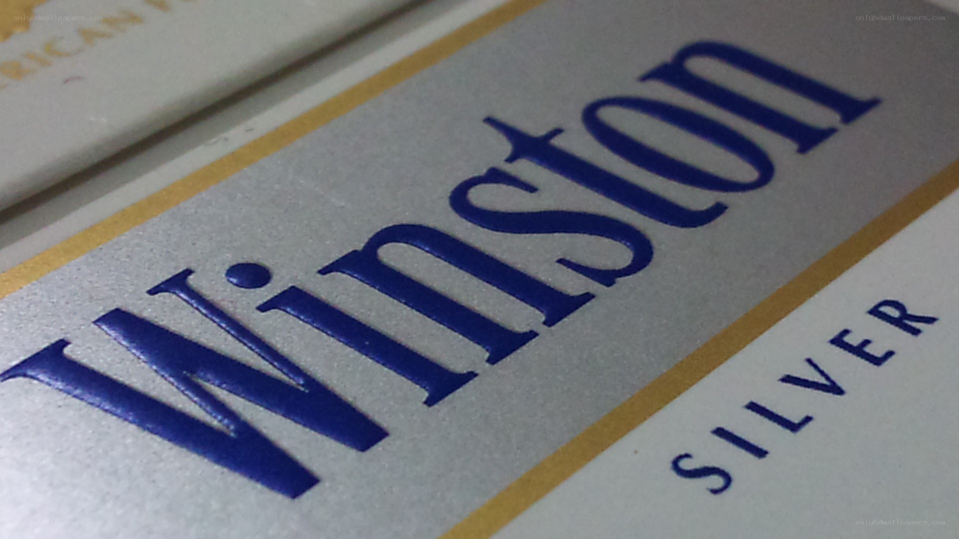 Winston Silver cigarette pack