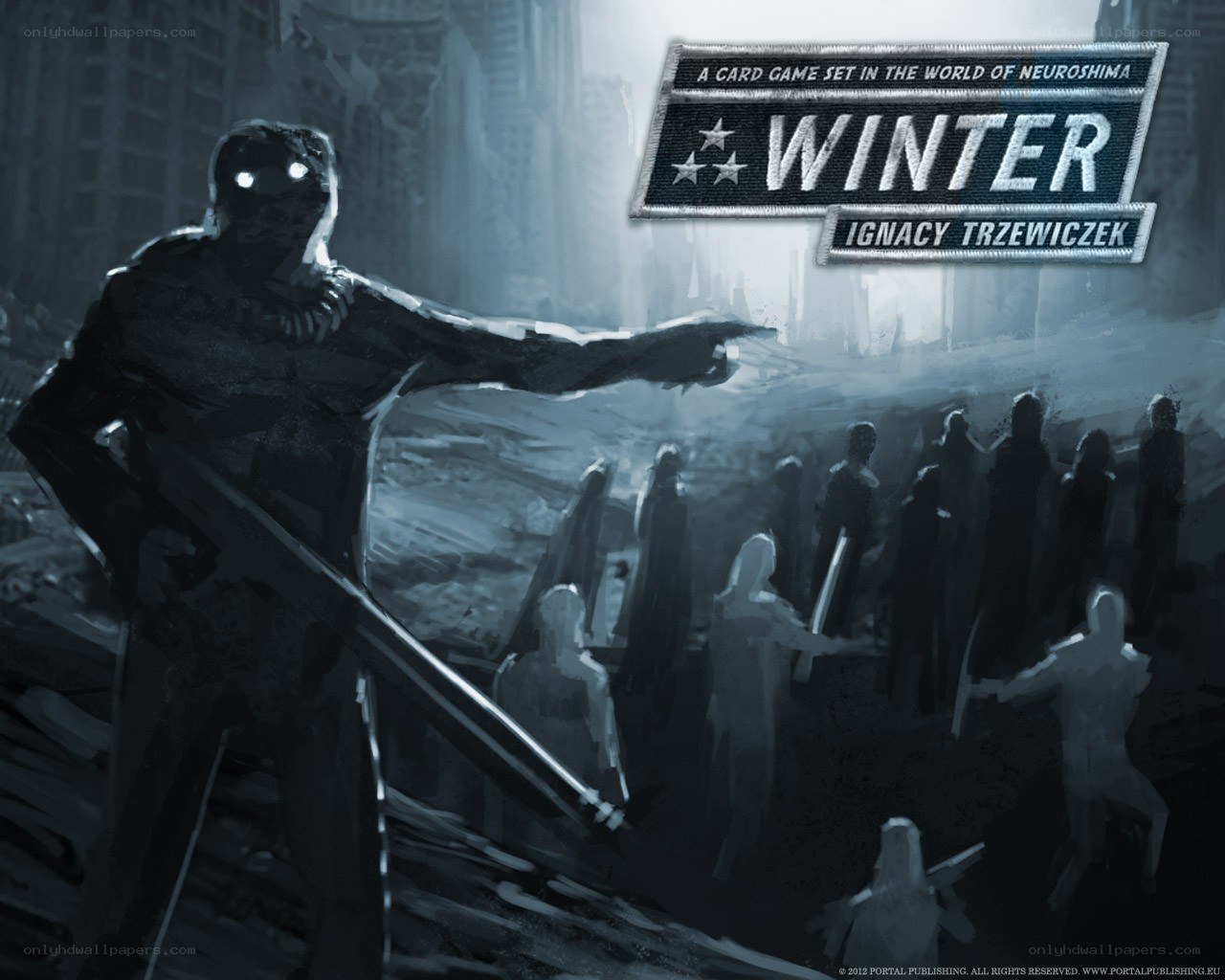 Winter card game artwork