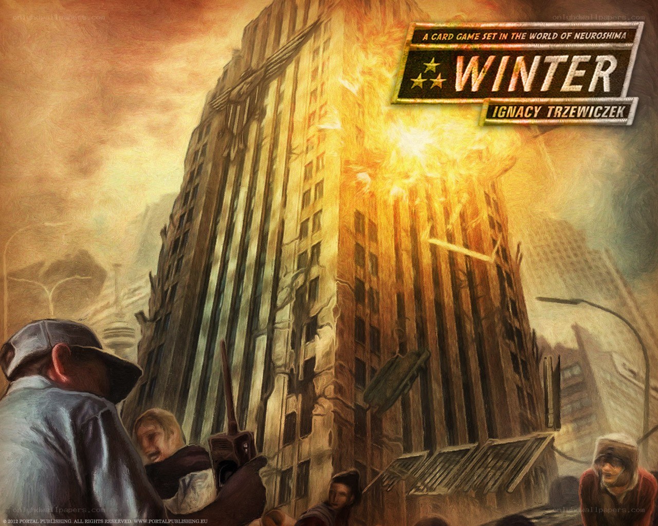 Winter card game cover art