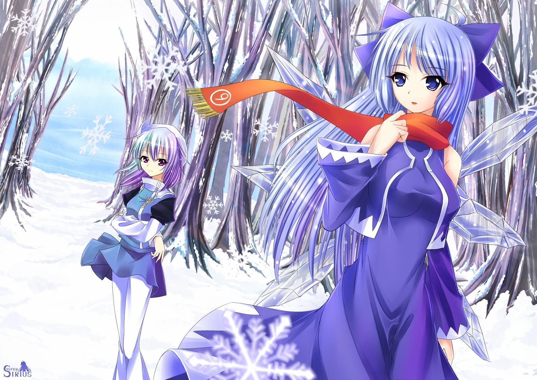 Winter fairy sisters