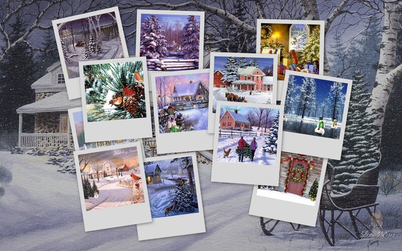 Winter Holiday Cards