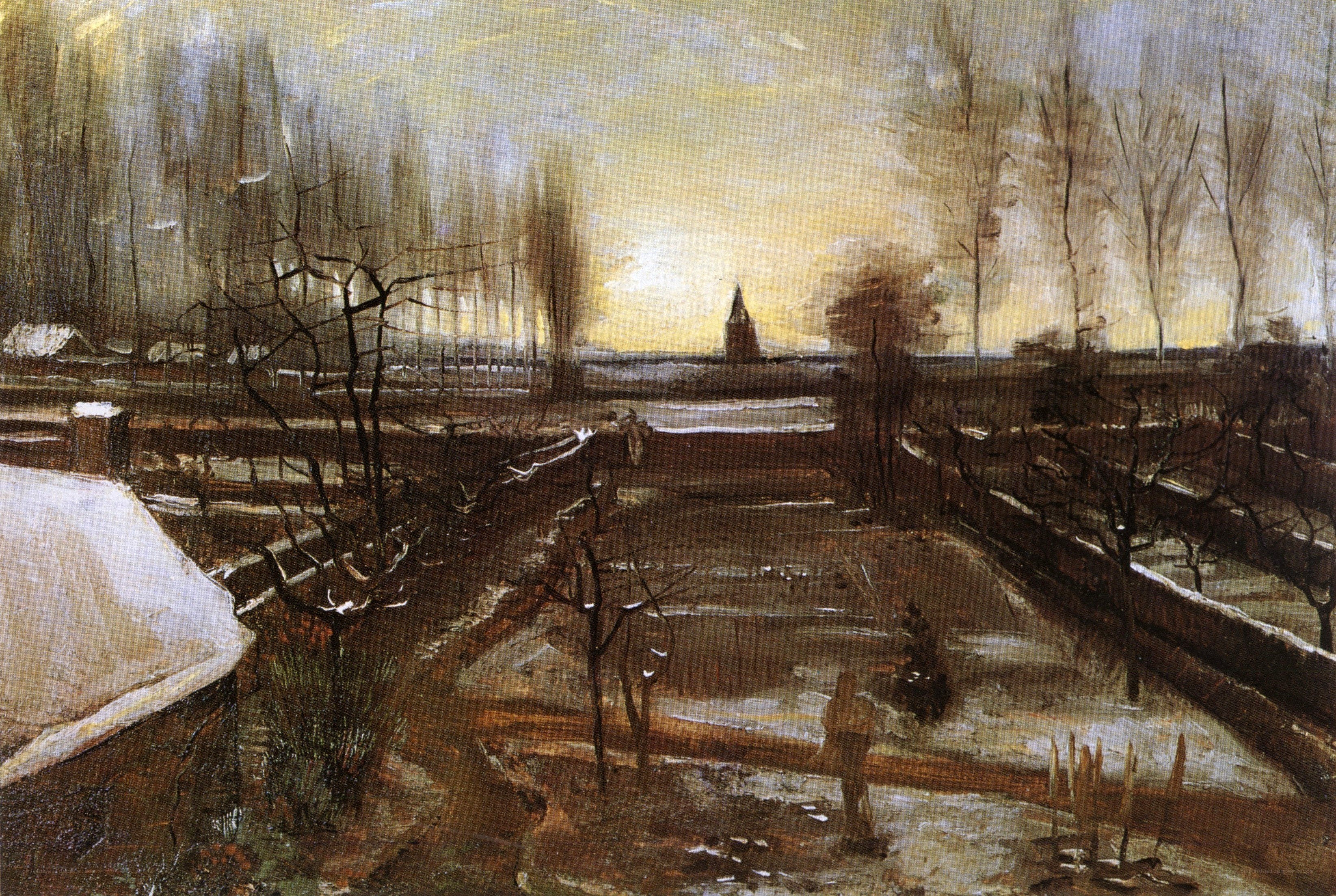 Winter Landscape with Church