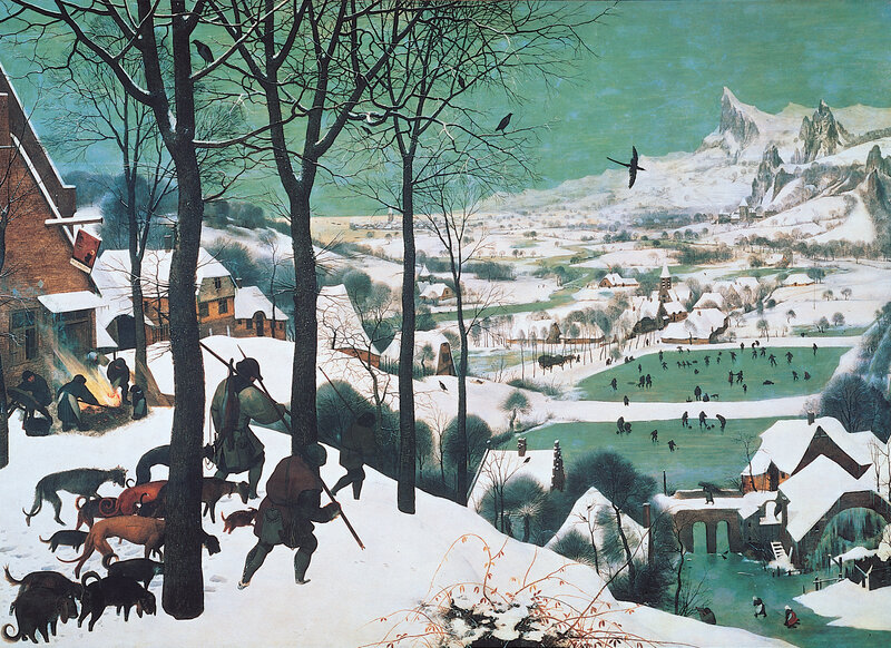 Winter Landscape with Hunters