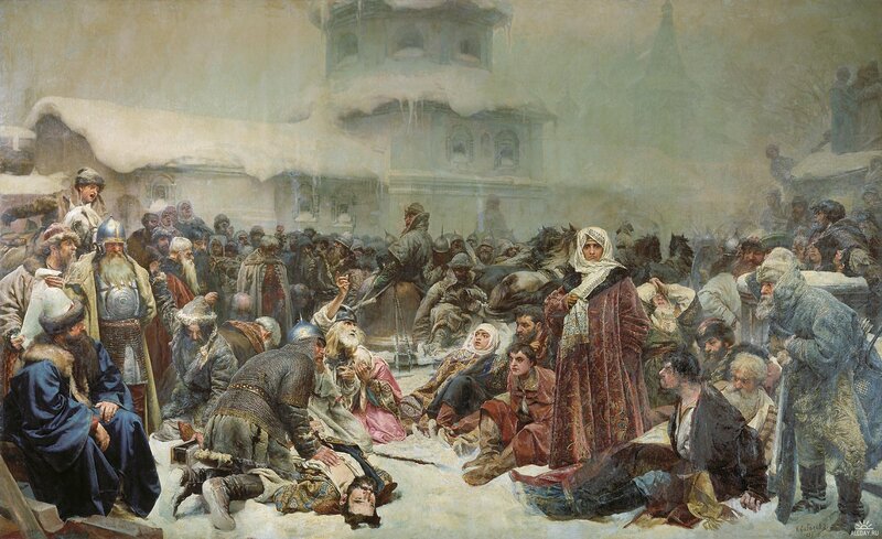 Winter Massacre Scene