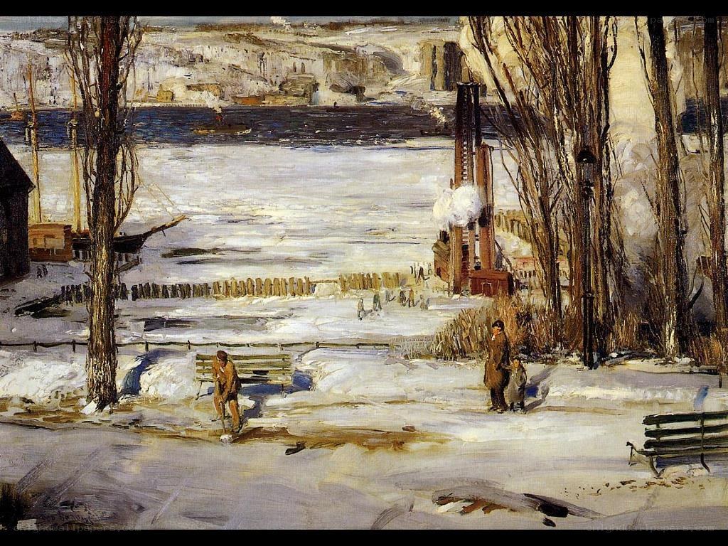 Winter on the Riverbank