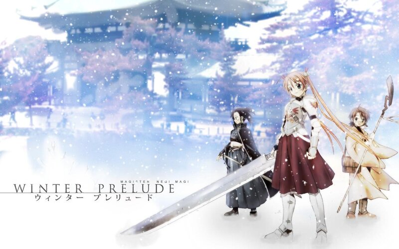 Winter Prelude anime scene